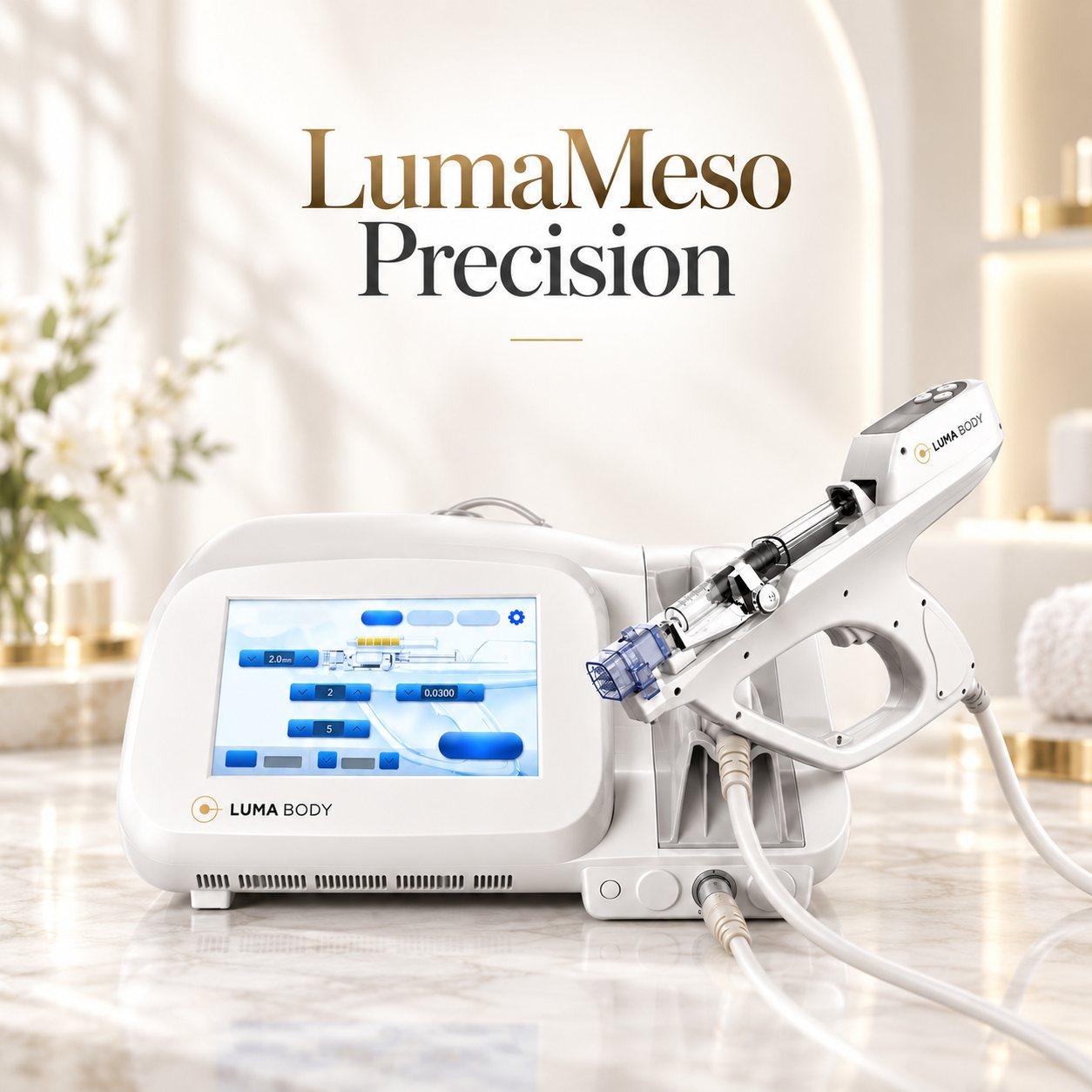 LumaMeso Precision — Vacuum-Assisted Mesotherapy Injector