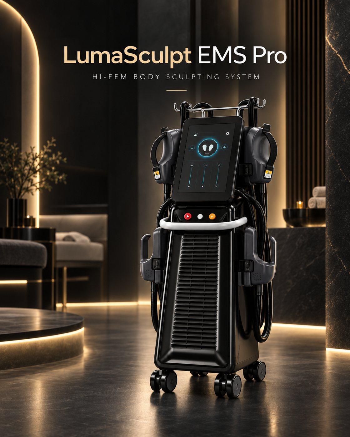 LumaSculpt EMS Pro — HIFEM Body Sculpting System