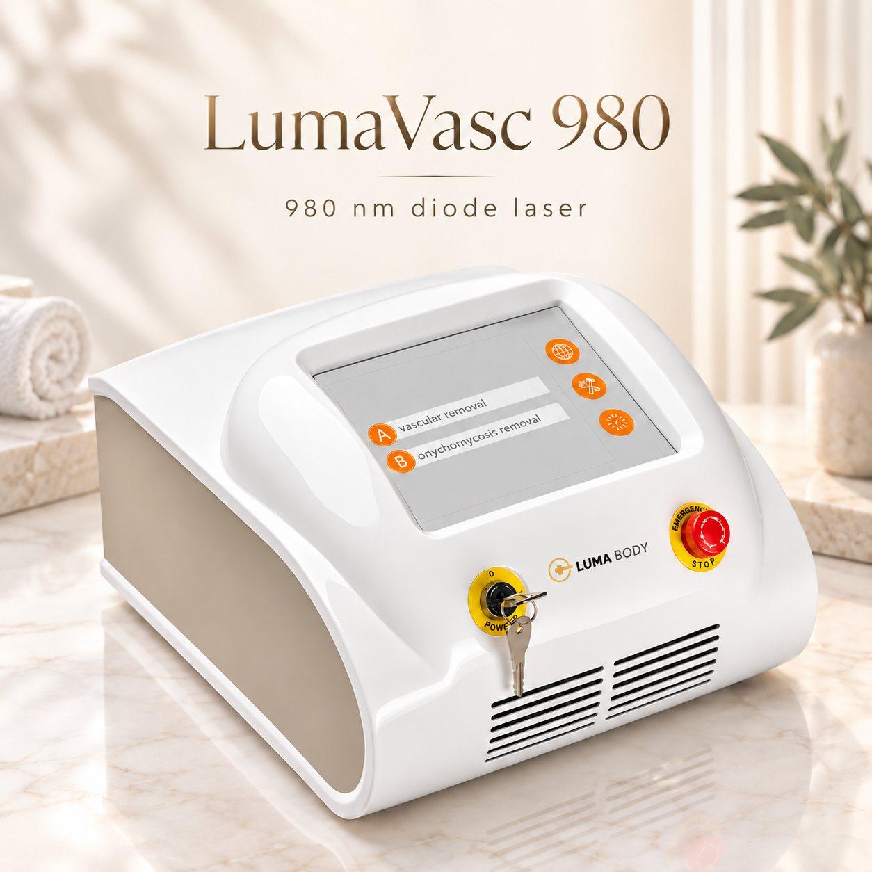 LumaVasc 980 — 980nm Diode Laser for Spider Veins & Vascular Lesions